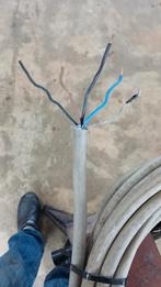 Grondkabel, Doe-het-zelf en Verbouw, Elektra en Kabels, Ophalen of Verzenden, Gebruikt, Kabel of Snoer