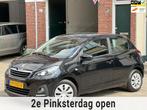 Peugeot 108 1.0 e-VTi Active-3 maanden garantie-1eigenaar-na, Voorwielaandrijving, Euro 6, 4 stoelen, Zwart
