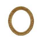 Ovale Gouden Barok Lijst Klassiek Rococo Gips Frankrijk 58cm, Huis en Inrichting, Woonaccessoires | Lijsten, Overige materialen