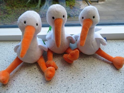 Ooievaar ooievaartje van De Provinciale Kraamzorg Lunavi, Kinderen en Baby's, Speelgoed | Knuffels en Pluche, Zo goed als nieuw