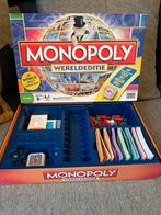 Monopoly Wereldeditie, Hobby en Vrije tijd, Gezelschapsspellen | Bordspellen, Ophalen of Verzenden, Zo goed als nieuw