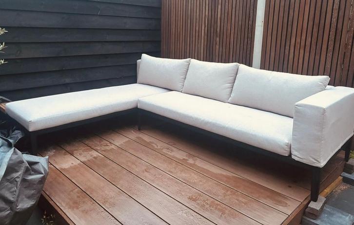 Tuinset 4-zits hoekbank, Tuin en Terras, Tuinbanken, Zo goed als nieuw, Ophalen