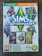 Pc game De Sims 3 starterspakket 3 games in 1, Spelcomputers en Games, Vanaf 3 jaar, Ophalen of Verzenden, 1 speler, Zo goed als nieuw