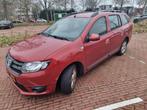 Dacia Logan 0.9 66KW TCE MCV 2014 Rood, Auto's, Dacia, Voorwielaandrijving, 898 cc, Stof, Zwart