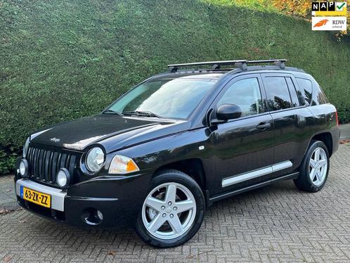 Jeep Compass 2.4 Limited /AUTOMAAT/LEER/SCHUIFDAK/RIJDTSUPER, Auto's, Jeep, Bedrijf, Te koop, Compass, 4x4, ABS, Airbags, Airconditioning