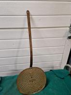 schuimspaan vintage messing groot, Ophalen of Verzenden