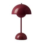 Nieuw Flowerpot portable tafellamp VP9 kleur dark plum, Minder dan 50 cm, Nieuw, Ophalen of Verzenden
