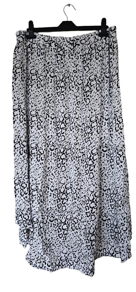 zwart wit rok van Alix maat xl (301223), Kleding | Dames, Grote Maten, Zo goed als nieuw, Rok, Overige kleuren, Verzenden