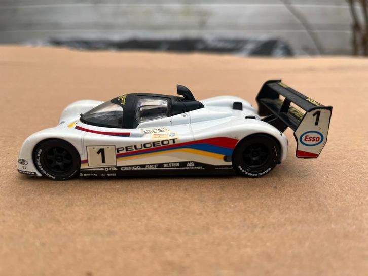 Peugeot 905 #1, Hobby en Vrije tijd, Modelauto's | 1:43, Zo goed als nieuw, Auto, Overige merken, Ophalen of Verzenden