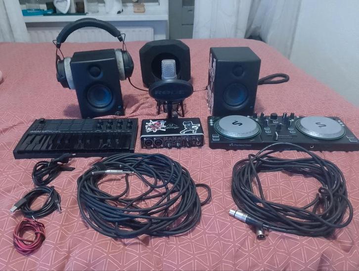 Complete Home Studio Set - Zo Goed Als Nieuw!, Muziek en Instrumenten, Versterkers | Keyboard, Monitor en PA, Ophalen of Verzenden