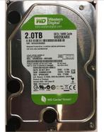 SSD SATA WD20EARX Western Digital harde schijf, geheugengroo, Ophalen, Intern, 2TB, Gebruikt