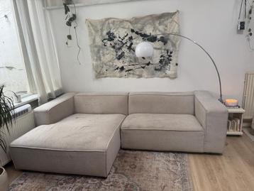Gratis beige hoek bank af te halen