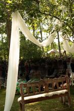 Backdrop stof | Decoratie | Bruiloft, Ophalen, Gebruikt, Versiering, Geboorte of Huwelijk