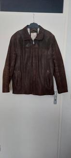 Leren heren jas maat 58, Kleding | Heren, Jassen | Winter, Bruin, Overige maten, Ophalen of Verzenden, Canda