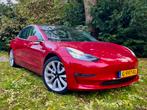 Tesla Model 3 2019 Long Range AWD Rood NIEUWE APK!, Auto's, Automaat, 27 €/maand, 1831 kg, Zwart