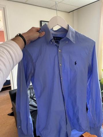 Ralph Lauren Net Overhemd, Licht Blauw beschikbaar voor biedingen