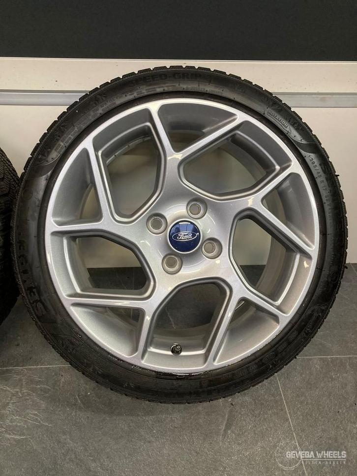 17” originele Ford Fiesta ST MK7 velgen + winterbanden 4x108, Auto-onderdelen, Banden en Velgen, Banden en Velgen, Winterbanden