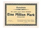 Duitsland 1 miljoen Mark 1923 Noodgeldbon Borna