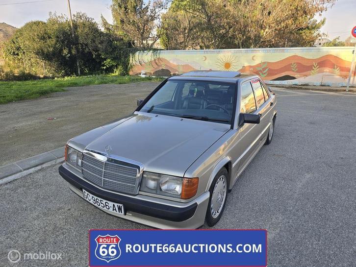 Mercedes-Benz 190E 2.5-16 | 1989 | Route 66 Auctions, Auto's, Oldtimers, Bedrijf, Te koop, Mercedes-Benz, Benzine, Overige carrosserieën