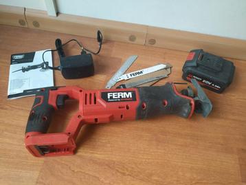 FERM RSM1024 Reciprozaag Accu 20V met accu en lader beschikbaar voor biedingen