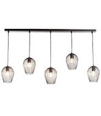 Hanglamp (Lagos) zwart metaal, Huis en Inrichting, Ophalen, Zo goed als nieuw, Metaal