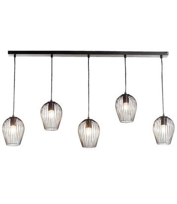 Hanglamp (Lagos) zwart metaal beschikbaar voor biedingen