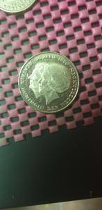 rijksdaalder dubbele kop 1980, Postzegels en Munten, Munten | Nederland, Ophalen of Verzenden, Koningin Beatrix, 2½ gulden