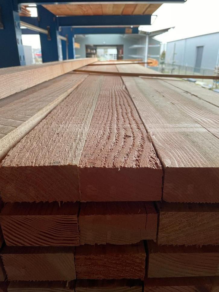 Douglas balk 50 x 100 x 4000 mm, Tuin en Terras, Palen, Balken en Planken, Nieuw, Balken, 250 cm of meer, Ophalen