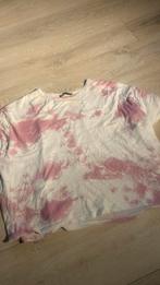 Zara shirt spots pink white maat L die, Ophalen of Verzenden