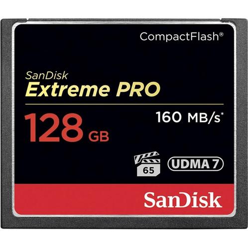 SanDisk Extreme Pro CF-kaart 128 GB, Audio, Tv en Foto, Fotografie | Geheugenkaarten, Nieuw, 128 GB, Verzenden