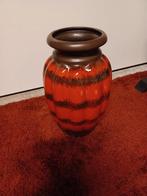Vaas groot, rood bruin, West Germany, Ophalen
