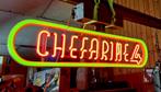 Neonlamp, neon reclame van Chefarine 4 pijnstillers., Verzamelen, Ophalen, Gebruikt, ., Lichtbak of (neon) lamp