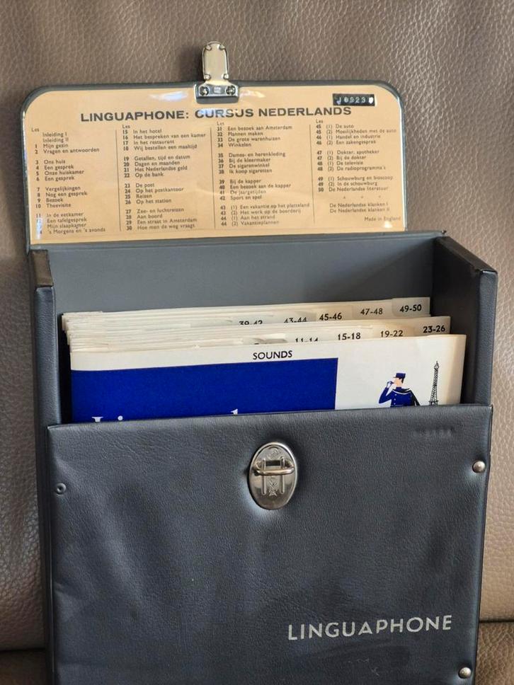 Taalcursus nederlands van linguaphone op singles, Boeken, Studieboeken en Cursussen, Zo goed als nieuw, Alpha, Ophalen of Verzenden