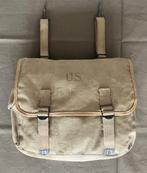 US WW2 Bag Canvas Field M-1936 - Musette Bag 1942 & Marking, Verzenden, Landmacht, Amerika, Overige typen