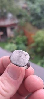 (2) Romeinse militaire bronzen ring, bodemvondst, Antiek en Kunst, Ophalen of Verzenden, Brons