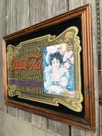 Spiegel Coca Cola Jugendstil, Ophalen, Gebruikt