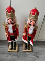 Nieuw 2 grote notenkraker 80cm hoog kerst, Diversen, Kerst, Ophalen of Verzenden, Nieuw
