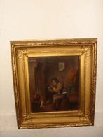 Roger Trente (1928 -1983) -  Man smoking his pipe., Ophalen of Verzenden