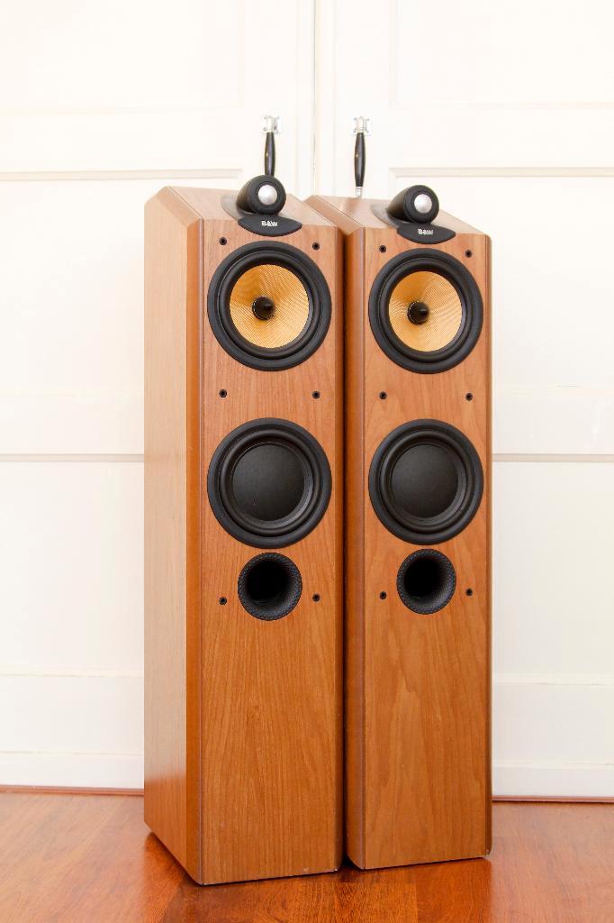 B&W CDM7 NT zuilen. Erg goed!, Audio, Tv en Foto, Luidsprekers, Gebruikt, Front, Rear of Stereo speakers, 60 tot 120 watt, Overige merken