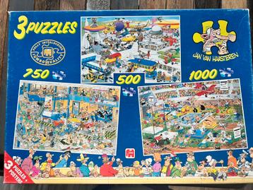 3 puzzels - Jan van Haasteren beschikbaar voor biedingen