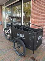 Nobu robusto elektrice bakfiets, Ophalen, Zo goed als nieuw, 4 kinderen of meer, Huif