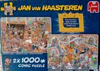 Jan van Haasteren: 2x 1000 stukjes, Zo goed als nieuw, Ophalen