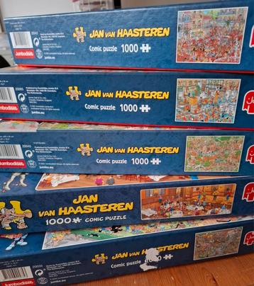JAN VAN HAASTERENPUZZELS 1000 STUKJES KOMPLEET € 7.50 P/ ST beschikbaar voor biedingen