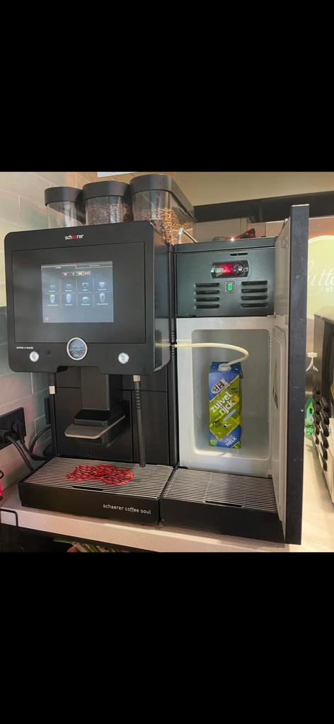 Schaerer Soul uit 2021, weinig gebruikt en ZGAN, Witgoed en Apparatuur, Koffiezetapparaten, Zo goed als nieuw, Koffiemachine, Ophalen