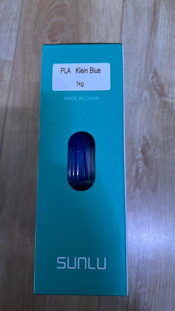 NIEUW: 1.75mm Sunlu Filament 1kg PLA klein blue, Computers en Software, 3D-printerbenodigheden, Nieuw, Ophalen of Verzenden