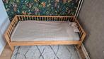 Peuterbed van hout met matras, Ophalen, Gebruikt, 70 tot 85 cm, Matras