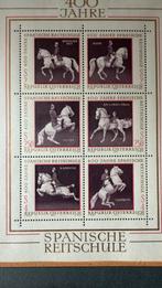 Oostenrijk 1972 - Spanische Hofreitschule Blok - Postfrisch, Postzegels en Munten, Postzegels | Volle albums en Verzamelingen