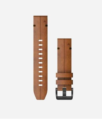Garmin quickfit 22 Watch band chestnut beschikbaar voor biedingen