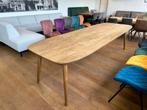 Ovale eettafel 300x100 cm, gerecycled teakhout, NIEUW!