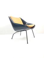 Vintage Cees Braakman voor Pastoe stoel FM08 fauteuil, -, Minder dan 75 cm, -, Leer